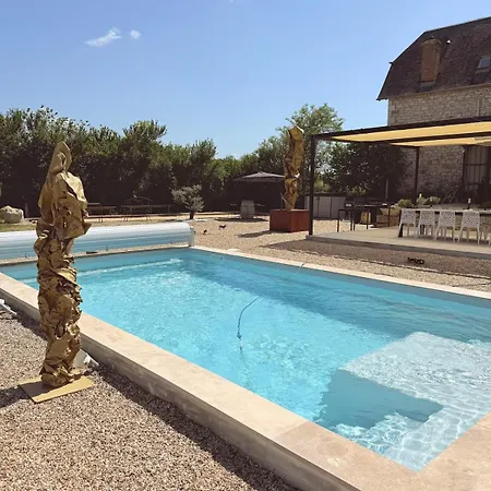 Le Clos Des Lumieres 10p Swimming Pool & Jacuzzi